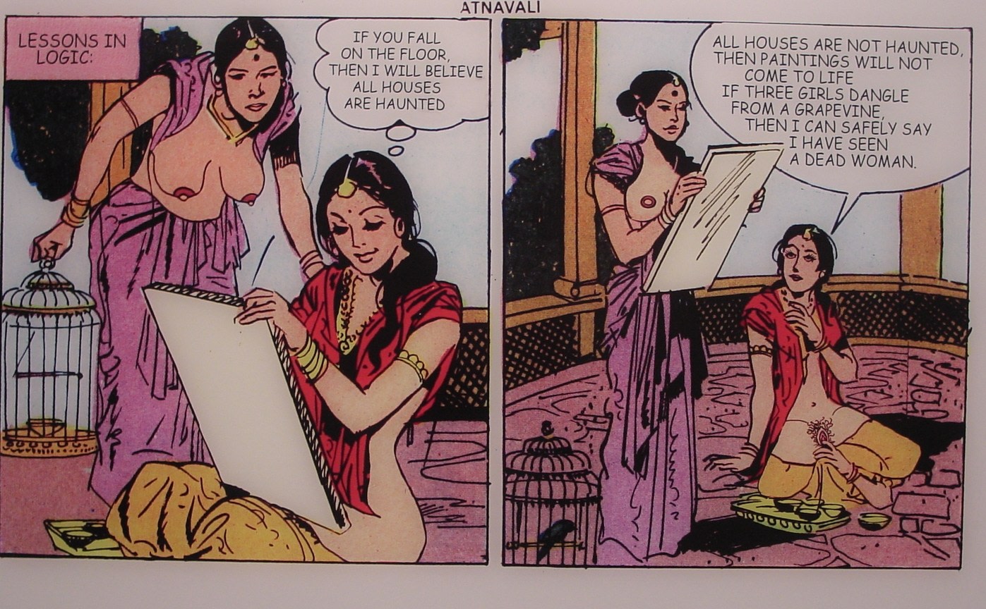 Chitra Ganesh
From the series Tales of Amnesia, 2002
Digital print on plexiglass, 18" x 24"