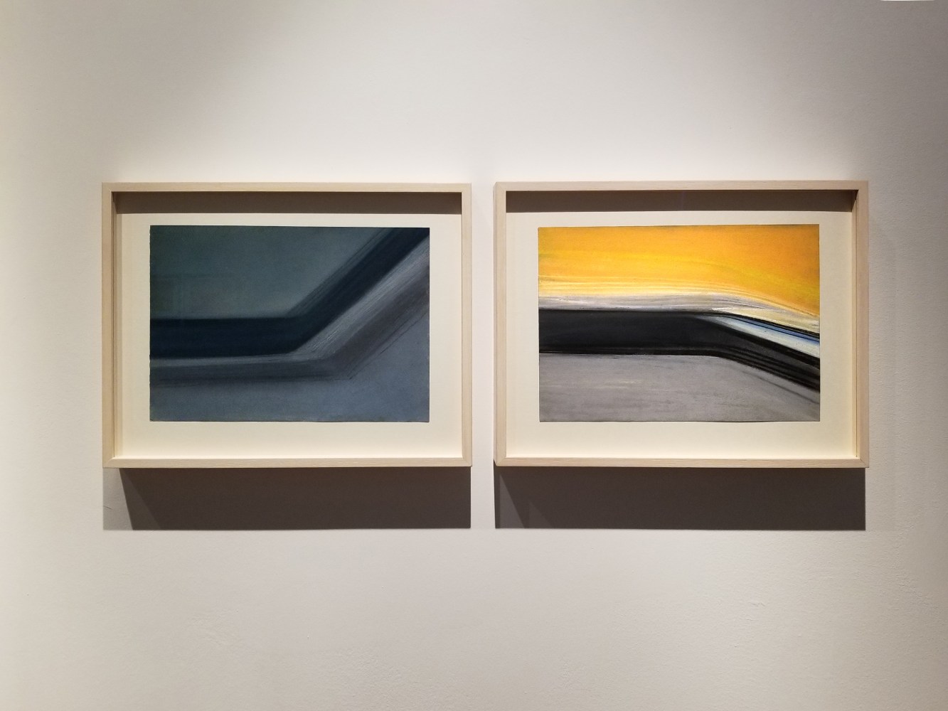 I don't know about that, 2020
Dry pastel on paper
In 2 parts, each 8 1/4" x 11 3/4"