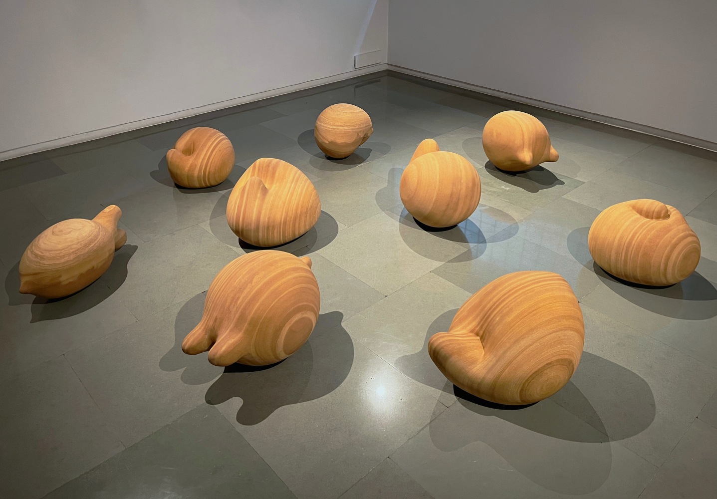 Blown Away&amp;nbsp;| 2021
Sandstone
In 9 parts: 18&amp;rdquo; x 14&amp;rdquo; x 14&amp;rdquo; | 22.5&amp;rdquo; x 18&amp;rdquo; x 17&amp;rdquo; | 24&amp;rdquo; x 16&amp;rdquo; x 16&amp;rdquo; | 18&amp;rdquo; x 18&amp;rdquo; x 13.5&amp;rdquo; | 18&amp;rdquo; x 17.5&amp;rdquo; x 13&amp;rdquo; 21&amp;rdquo; x 18.5&amp;rdquo; x 16.5&amp;rdquo; | 21&amp;rdquo; x 14&amp;rdquo; x 15&amp;rdquo; | 24&amp;rdquo; x 14&amp;rdquo; x 16.5&amp;rdquo; | 24.5&amp;rdquo; x 16.5&amp;rdquo; x 16.5&amp;rdquo;
TG 4549