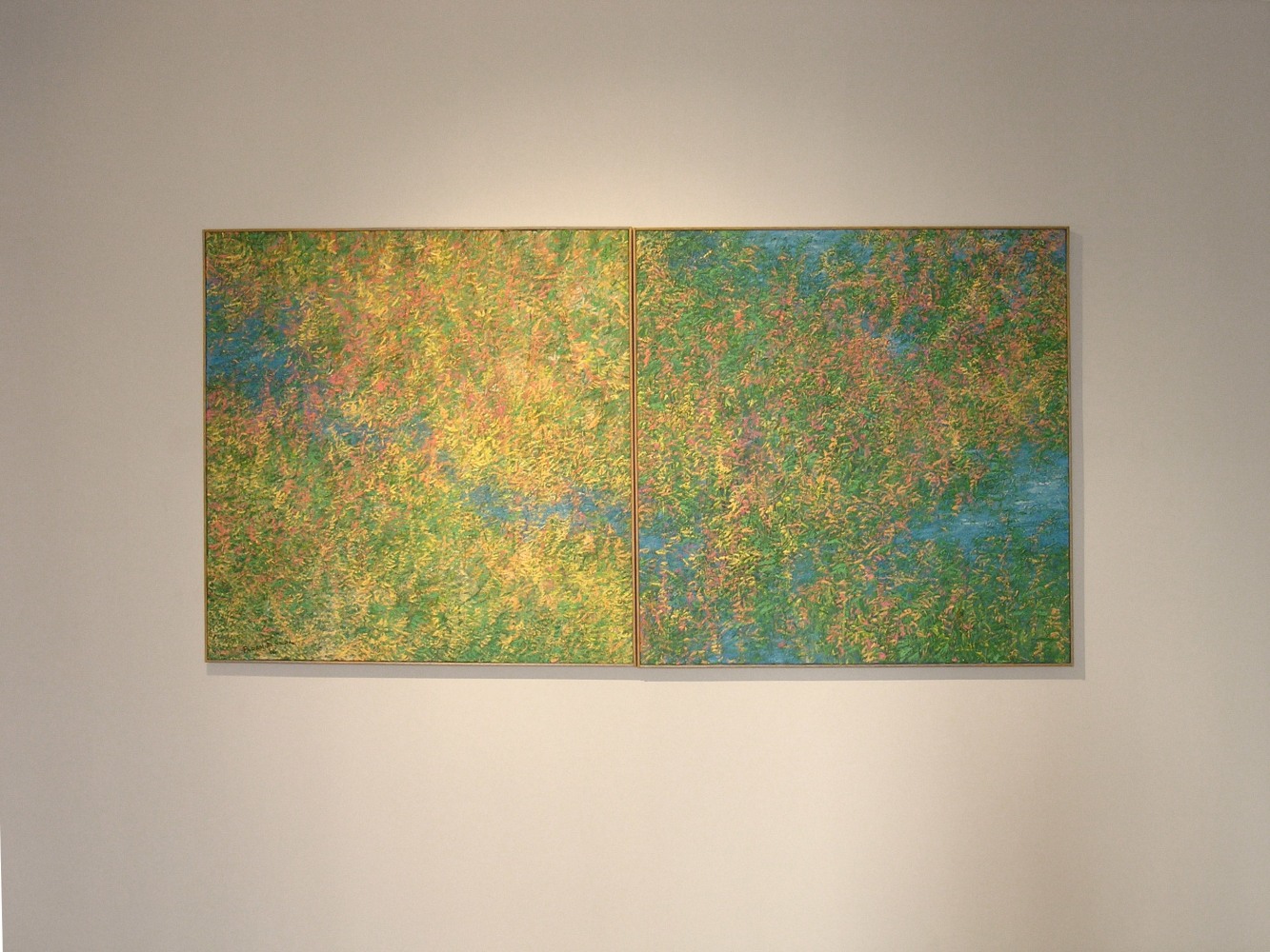 Leaf Shower, 2004
Oil on canvas
48' x 96"