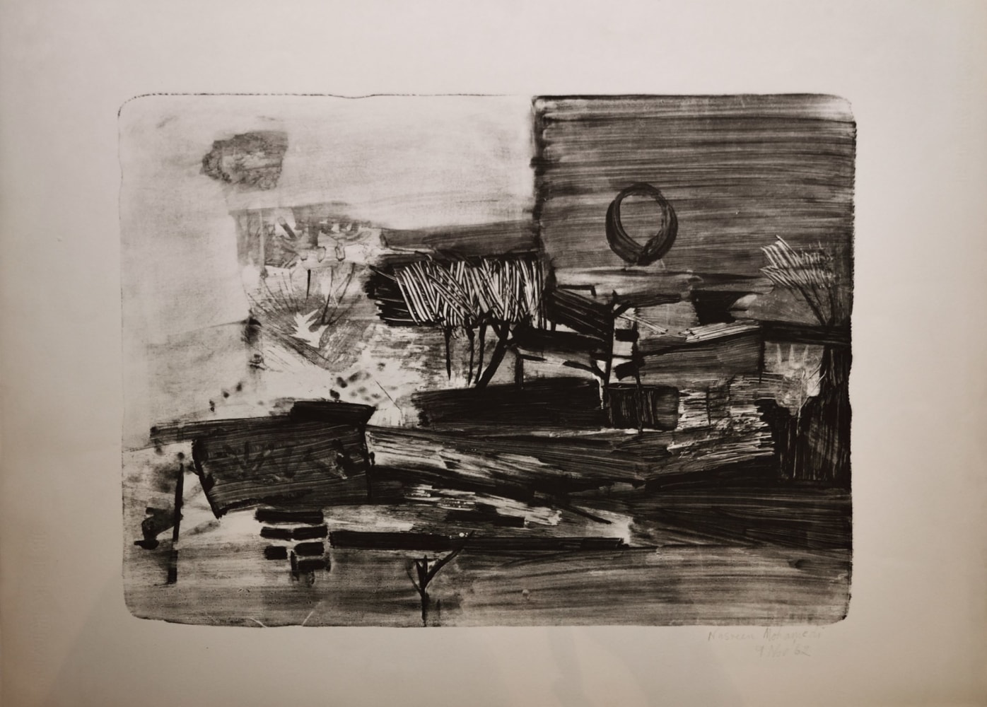 Untitled, 1962
Lithograph  
19 3/4” x 26”