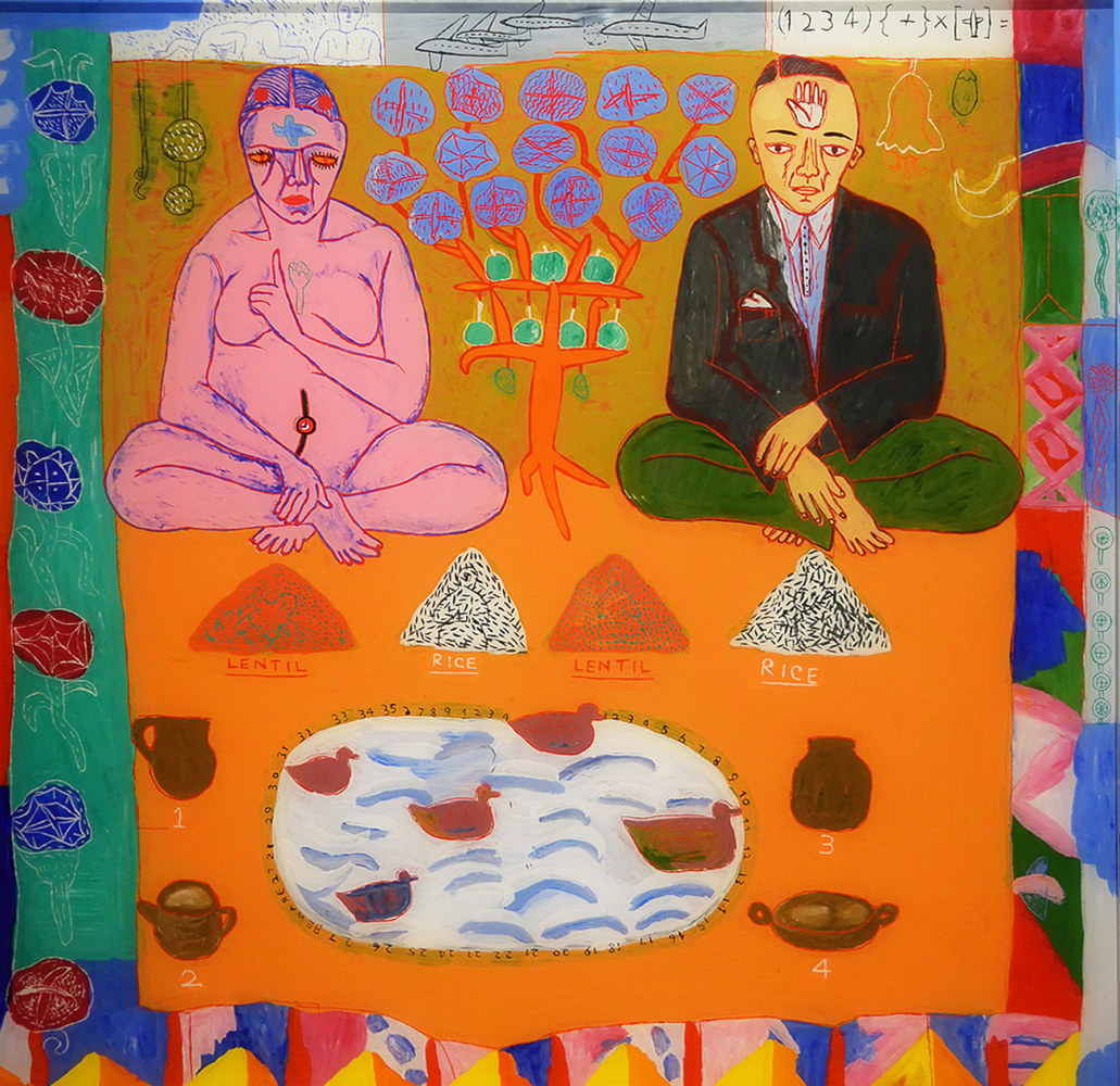 Beware,&amp;nbsp;1997
Acrylic on acrylic sheet
25&amp;Prime; x 25&amp;Prime;
TG 1007