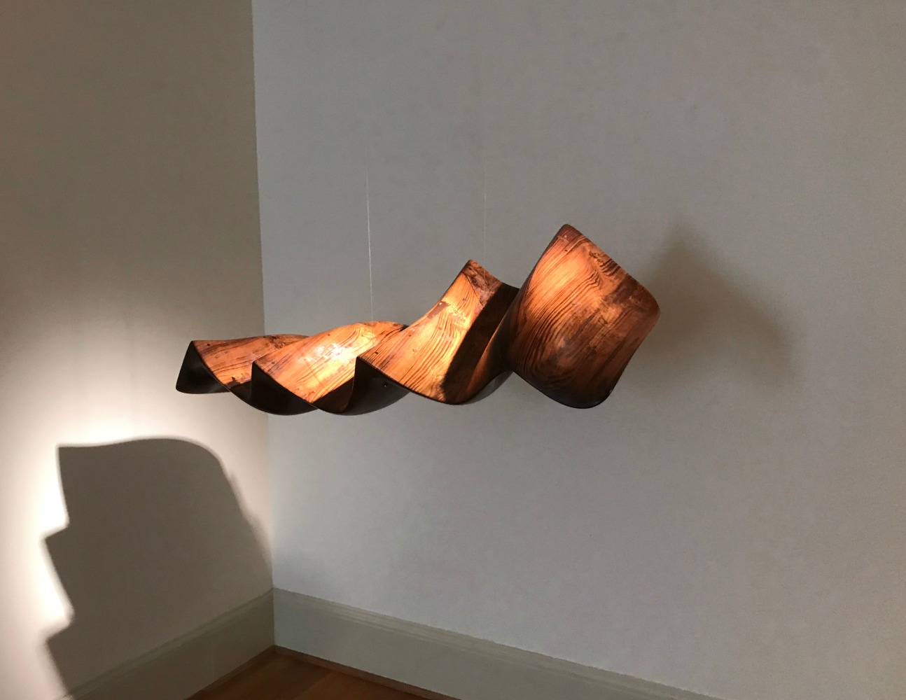 From under and above, 2018-2019
Teak wood
10 3/4″ x 48″ x 19 1/4″