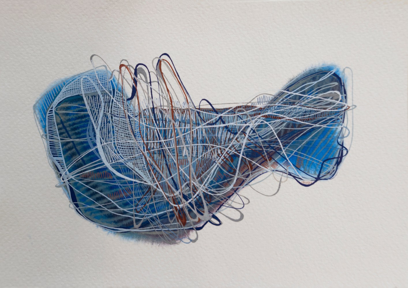 A little bit of that! | 2005
Gouache on paper
Framed: 12.5” x 14.75” | Unframed: 5” x 7”
TG 1262