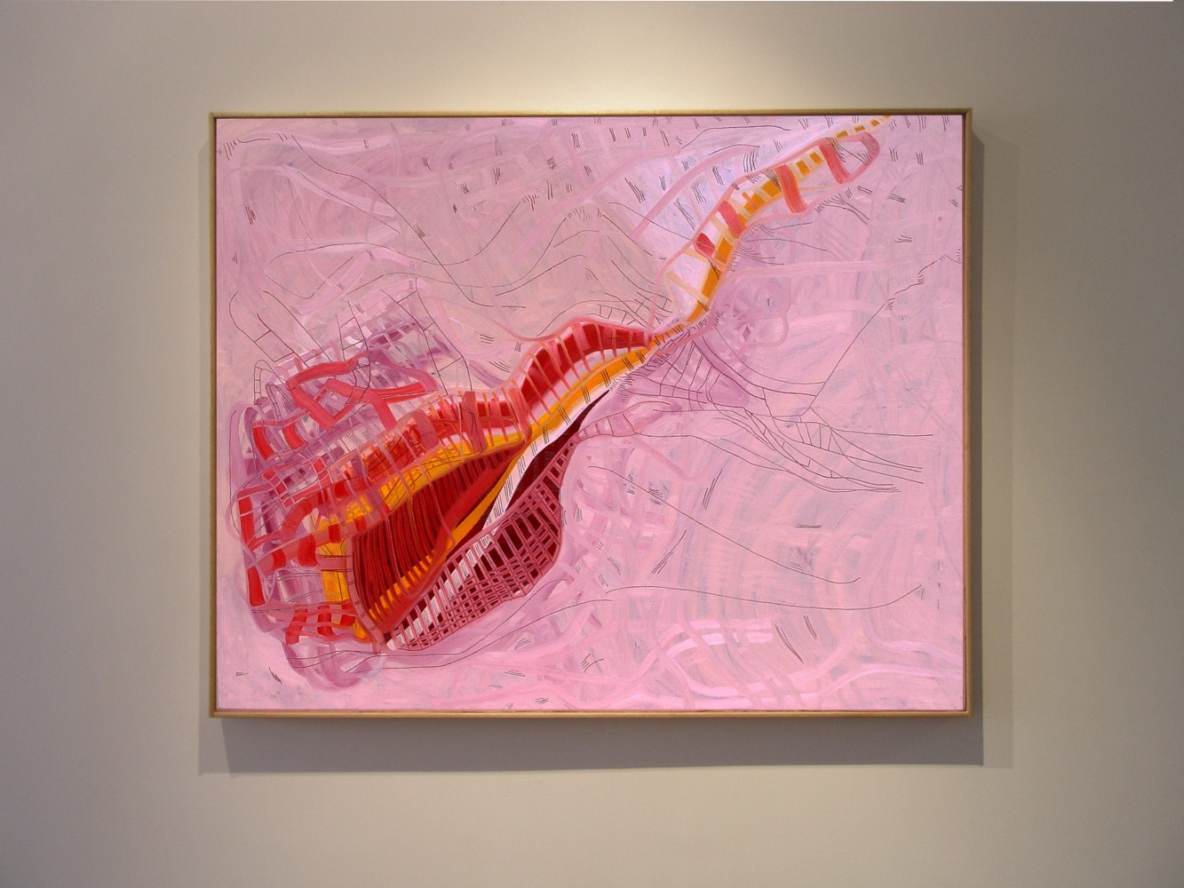 OHQ! COME HERE! 2005
Oil on canavs
48" x 60"
