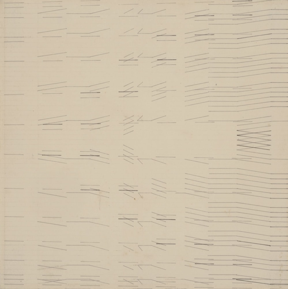 Untitled, ca. 1970s
Ink and graphite on paper
7 1/2" x 7 1/2"