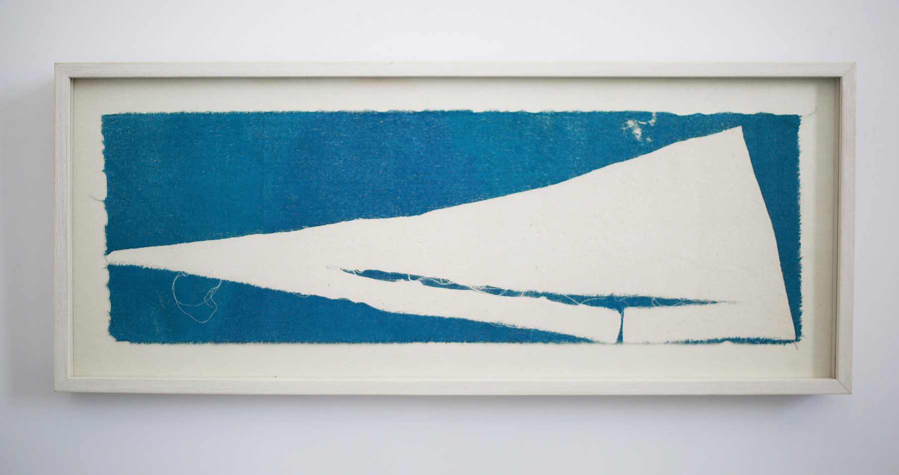 Song book V, 2015 
Monotype on Muslin
22'' x 9 1/4''