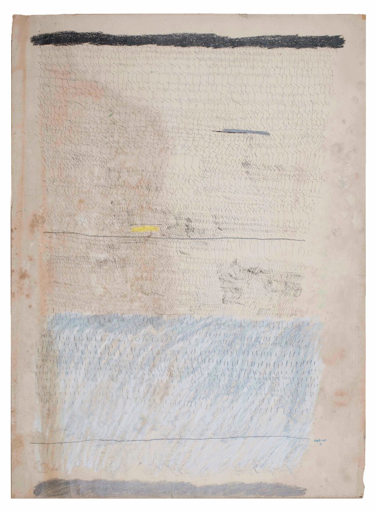 Untitled, 1976
Ink and pastel on paper
34 3/4" x 26 3/4"
TG 3845