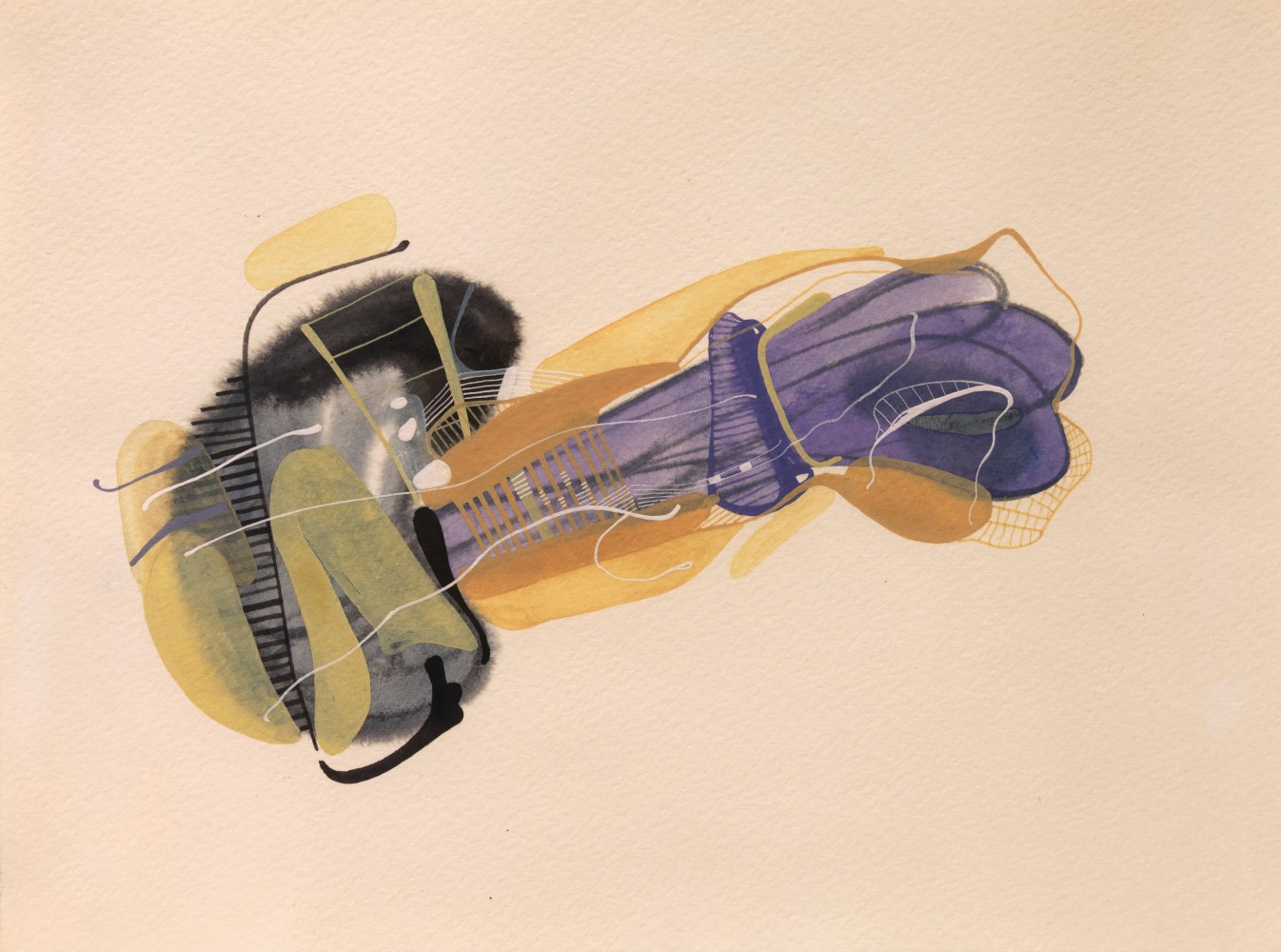 WELL WELL | 1999
Gouache on paper
Framed: 14.25” x 16.5” | Unframed: 7” x 9”
TG 1074