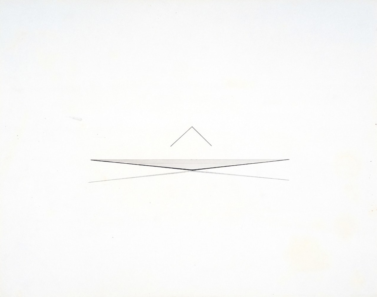 Untitled, ca. 1980s
Ink and graphite on paper
11" x 14"