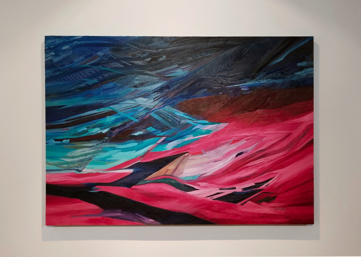 Did you know that? 2020
Oil on canvas
60" x 84"