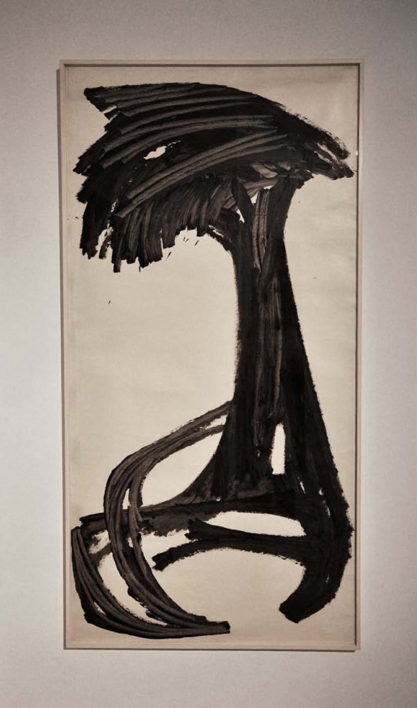 Oops, 1992
Oil on paper
74 1/2" x 38 1/4"