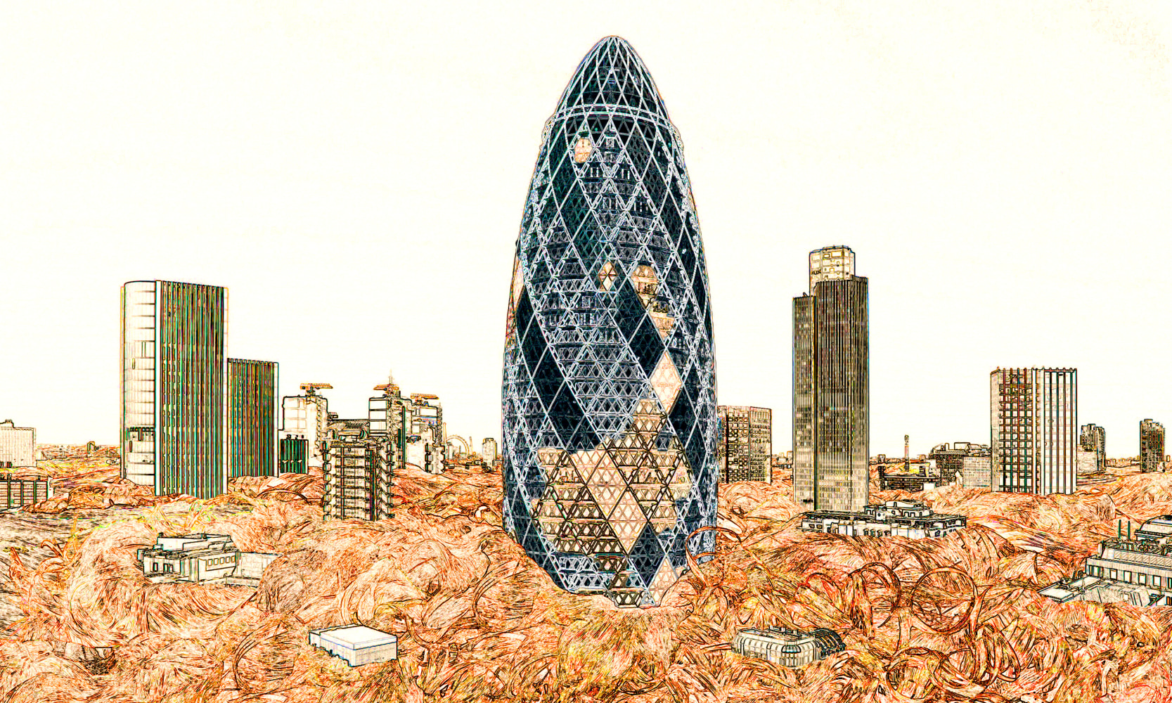 The Orange Merkin,&amp;nbsp;2016

Digital print on Hahnemuhle paper

9 1/2&amp;quot; x 16&amp;quot;