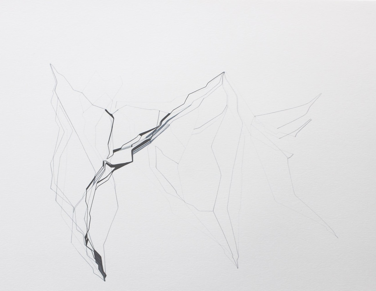 This is it I think, 2011
Gouache on paper
16 1/2" x 11 1/2"