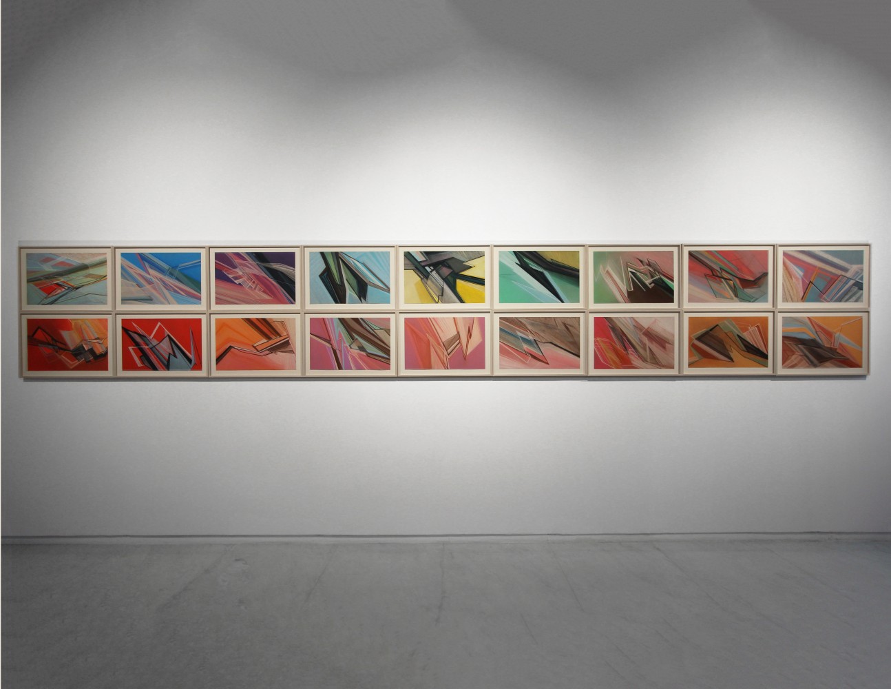 Everyone is thinking of that,&amp;nbsp;2022
Dry pastel on paper
32&amp;quot; x 207&amp;quot;
TG 4829