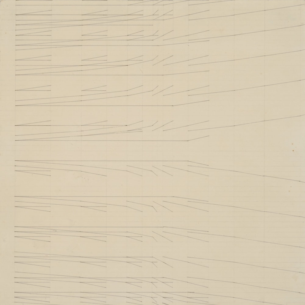 Untitled, ca. 1970s
Ink and graphite on paper
7 1/2" x 7 1/2"