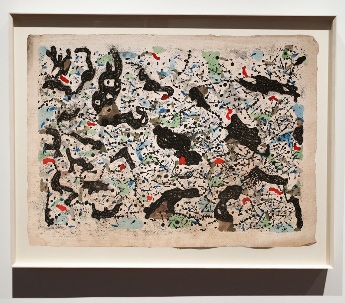 Untitled, 1980
Watercolor, ink and poster paint on paper
26 3/4” x 34 3/4”
TG 3862