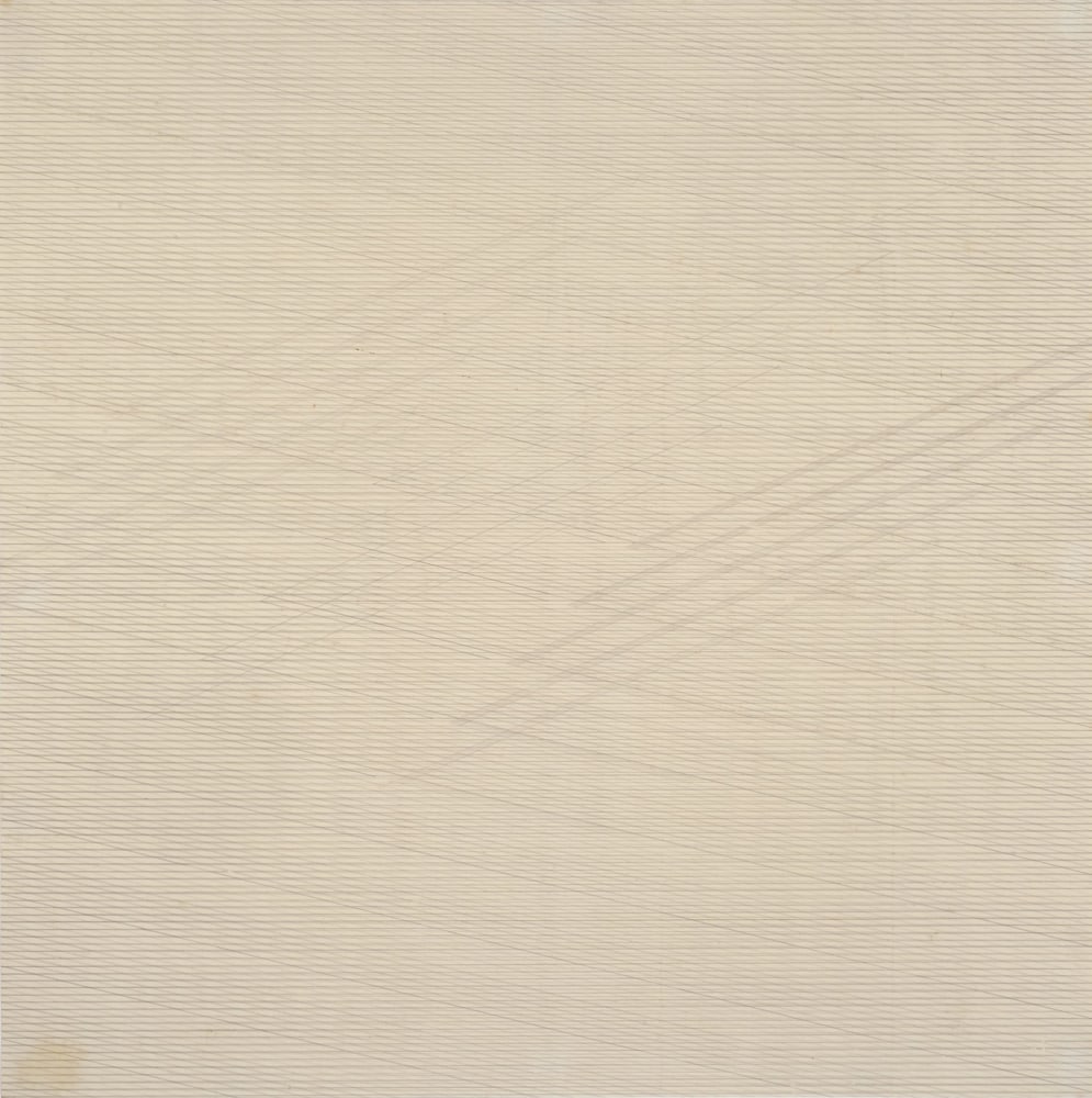 Untitled, ca. 1970s
Ink and graphite on paper
18 3/4" x 18 3/4" 