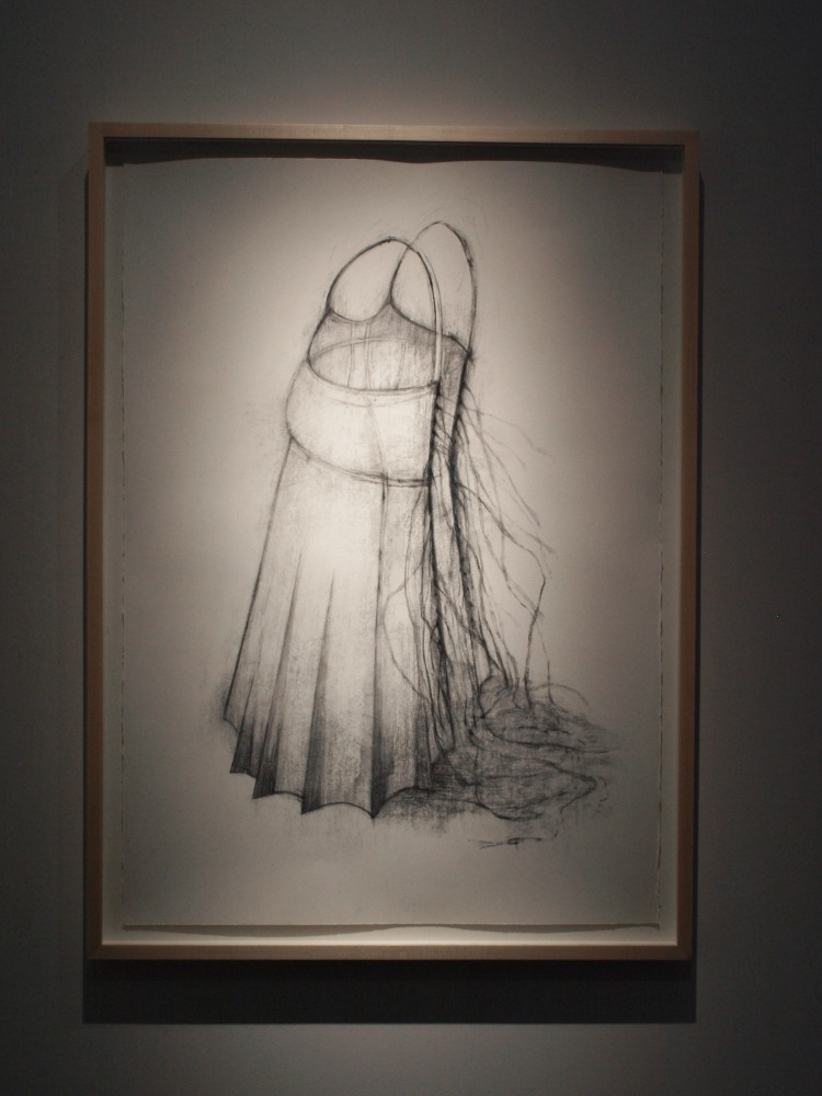 Naiza Khan

De-Robe 1,&amp;nbsp;2009

Charcoal on paper

42 1/2&amp;quot; x 31&amp;quot;
