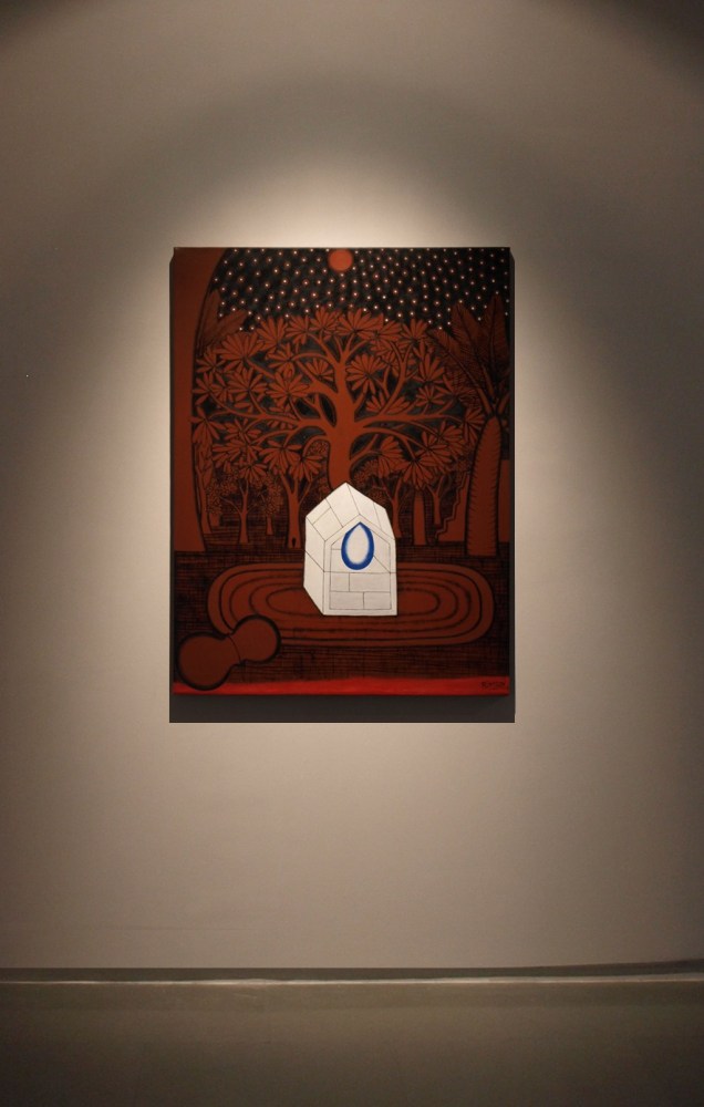 The Dancing Tree, 2018
Acrylic on canvas
48" x 36 1/4"
 