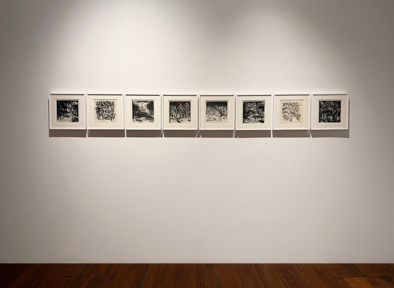 Untitled&amp;nbsp;| 2017
Charcoal on paper | 8&amp;quot; x 8&amp;quot; (Each of 8)
TG 4840- 4848