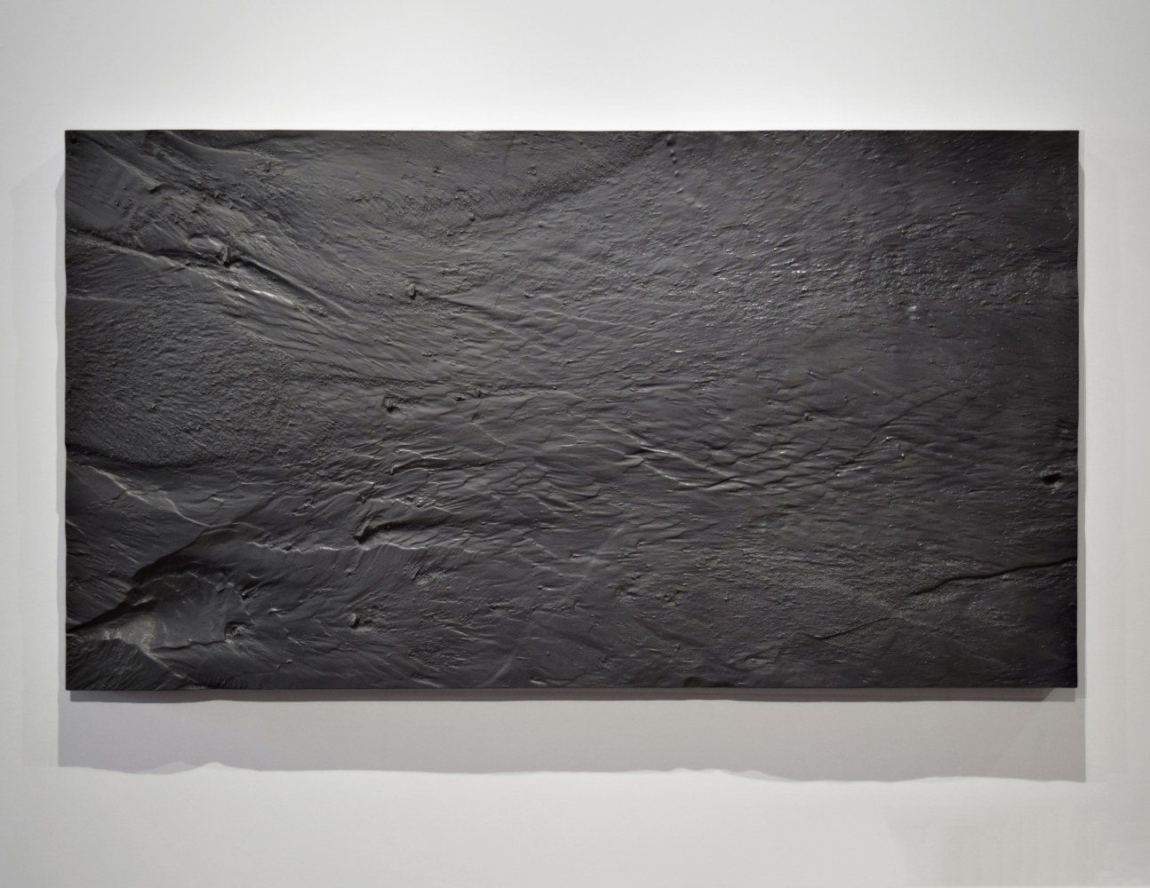 Rain in the midnight,&amp;nbsp;2015-16

Graphite and acrylic on cast fiberglass

45&amp;quot; x 84 1/2&amp;quot; x 3&amp;quot;