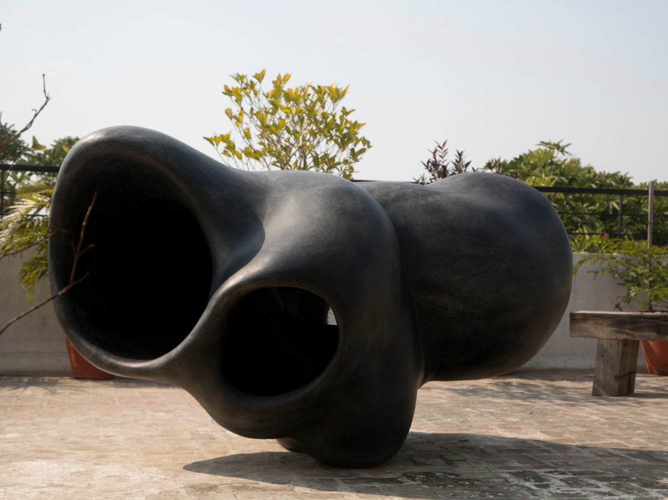 Into One, 2011-14
Cast aluminum
72” x 48” x 42”