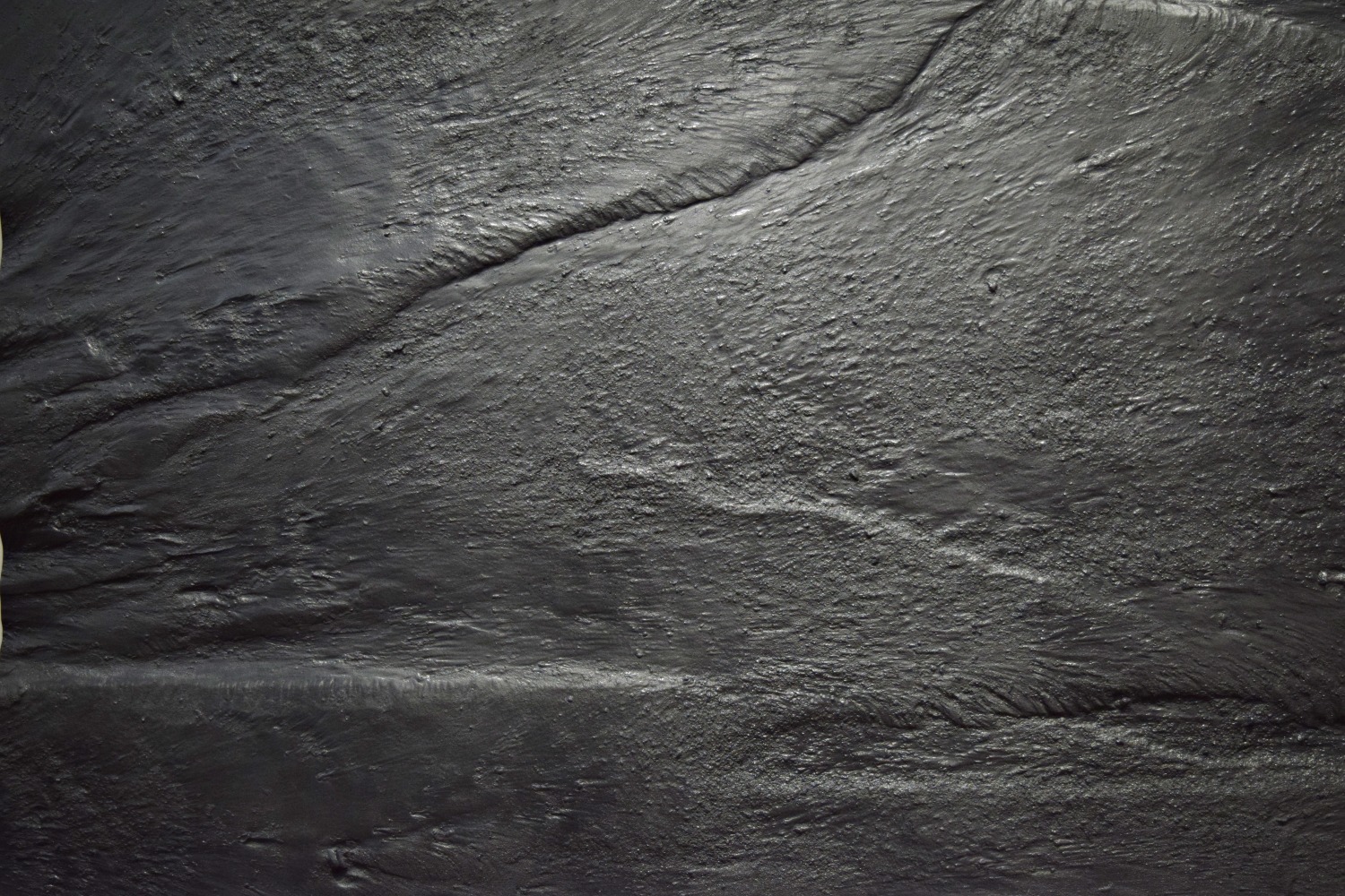 Rain in the midnight,&amp;nbsp;2015-16

Graphite and acrylic on cast fiberglass

45&amp;quot; x 84&amp;quot; x 3&amp;quot;