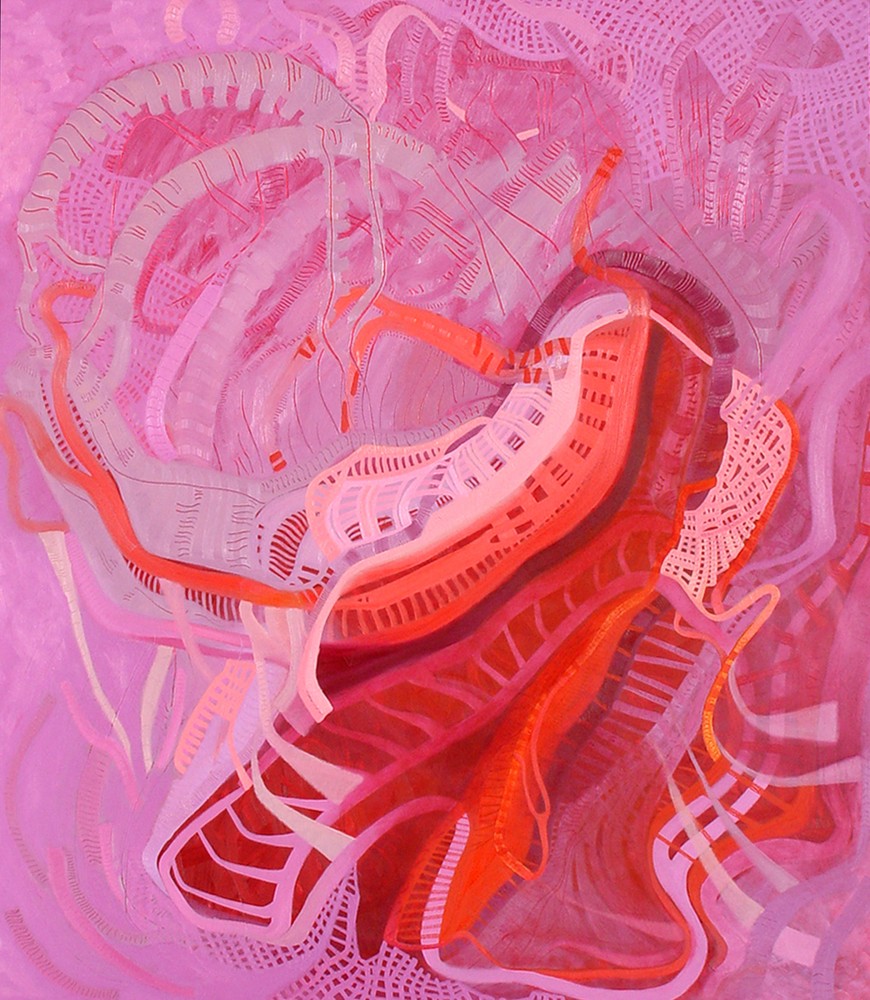 Waiiit ! 2004
Oil on canvas
80" x 70"