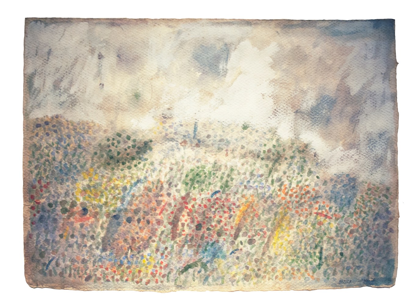 Untitled, 1981
Watercolor on paper
20 5/8” x  271/4 "
TG 3973