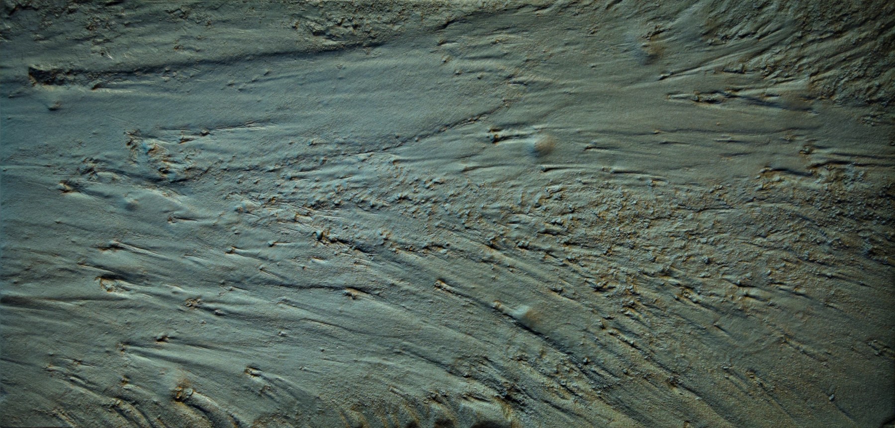 Under current,&amp;nbsp;2015
Acrylic on cast fiberglass
14&amp;quot; x 29&amp;quot; x 2&amp;quot;
TG 3735