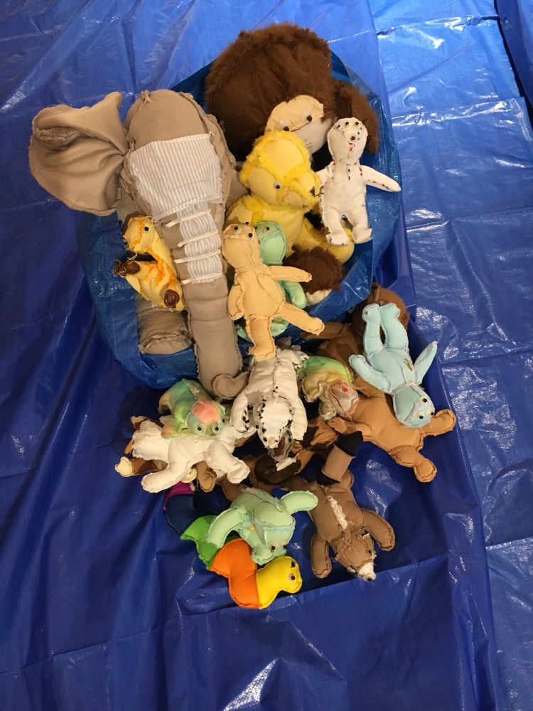 Trade Goods, 2017
Various beanie babies, stuffed soft toys
Dimensions variable