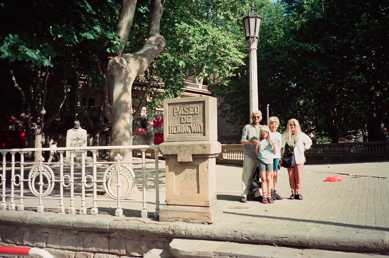 Al-An deSouza and Yong Soon Min
Tress/Pass: Hemingway, 1998/2024
Performance documentation, digital inkjet print
12" x 16"