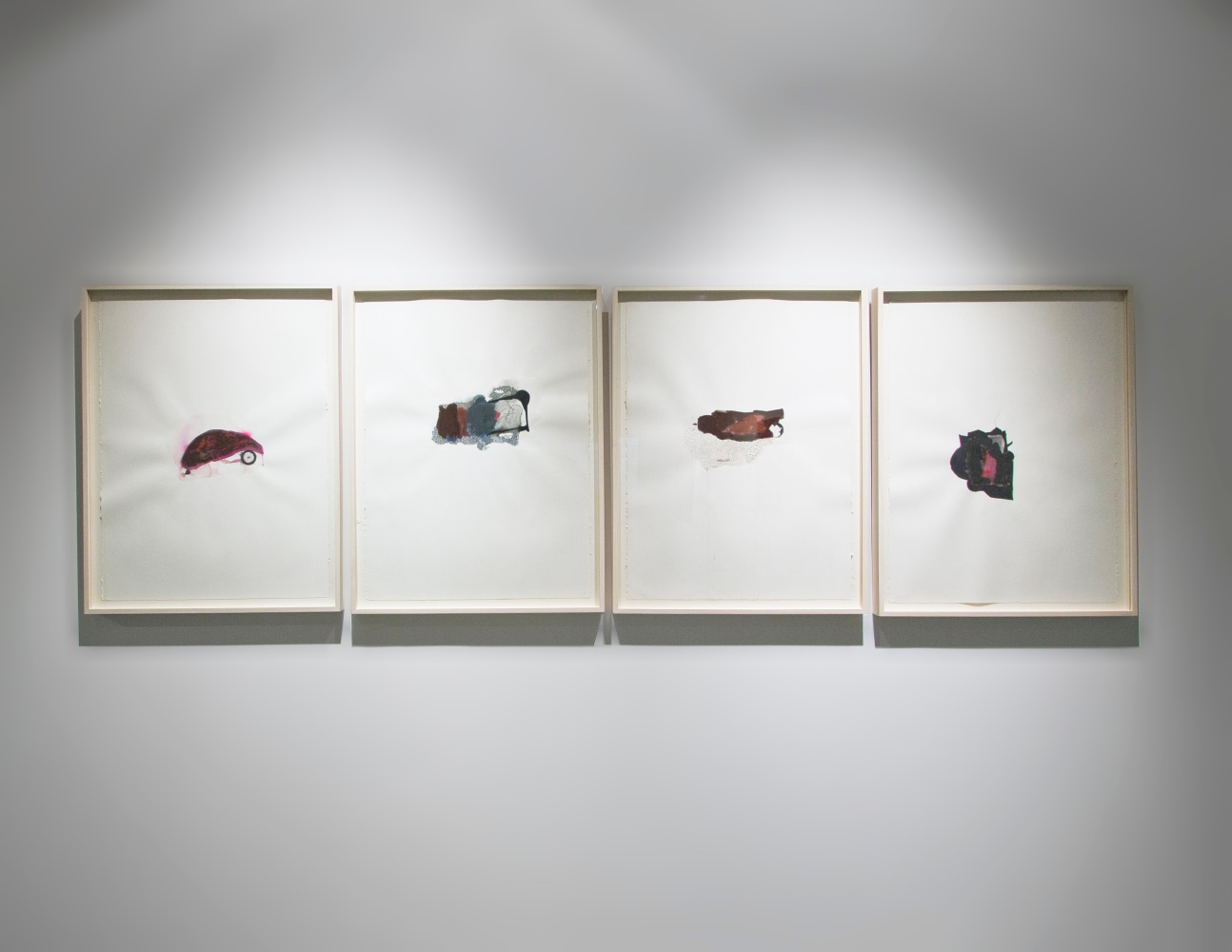 Blackness, 2015-17
Watercolor, graphite & dry pastels on paper
In 4 parts, each 32 3/4" x 25 1/2"