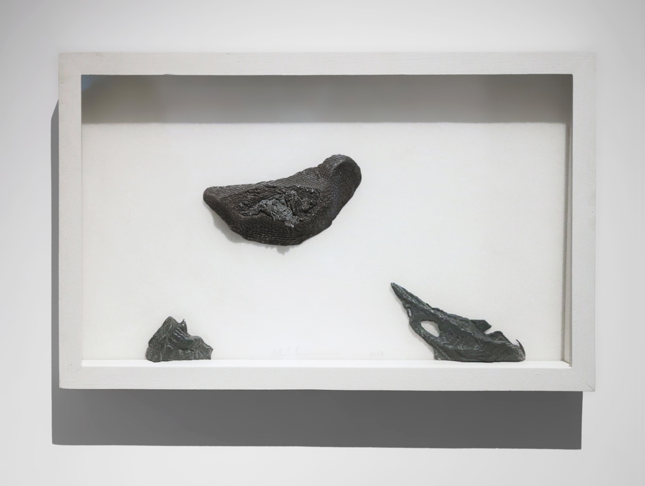 Untitled, 2016
Cast aluminum
13 1/4" x 25"