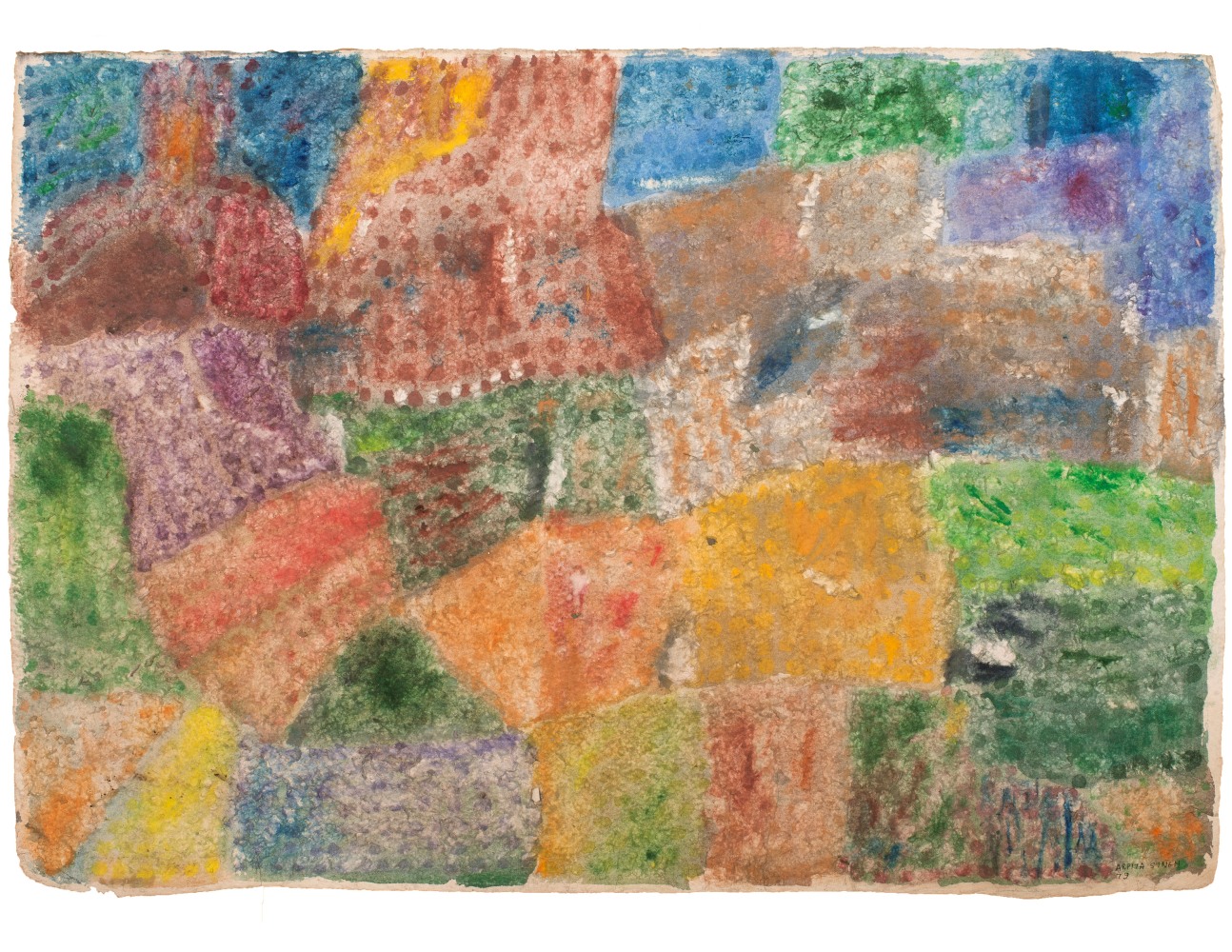 Untitled, 1979
Watercolor and pastel on paper
19 3/4” x 27 3/4”
TG 3852