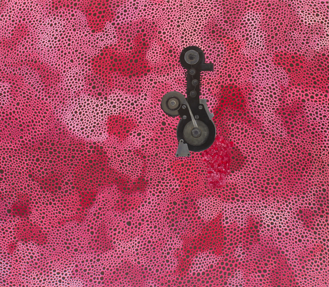 Mean Machine, 2016
Oil on canvas
72&amp;Prime; x 84&amp;Prime;
TG 4111