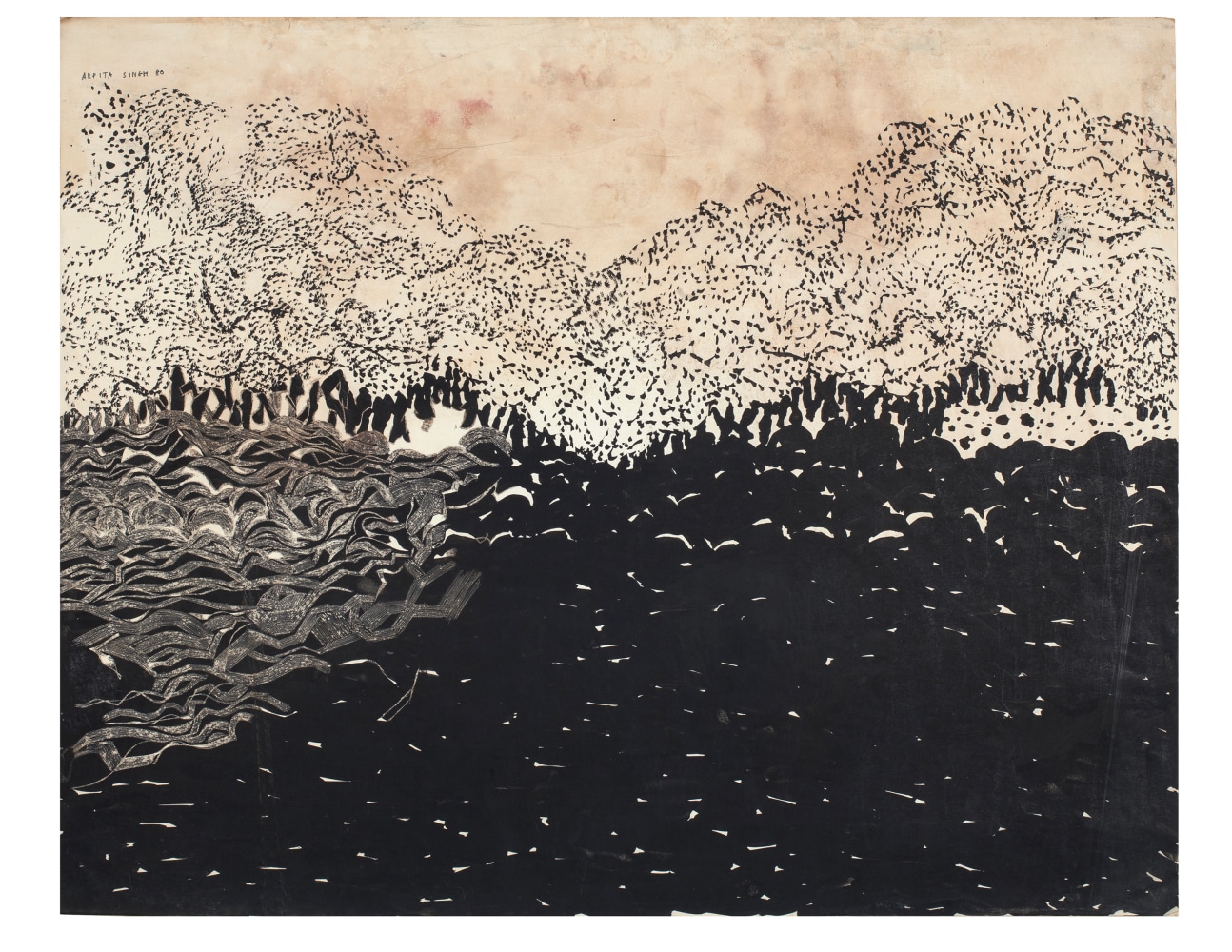 Untitled, 1980
Ink on paper
26 3/4” x 32 3/4”
TG 3861