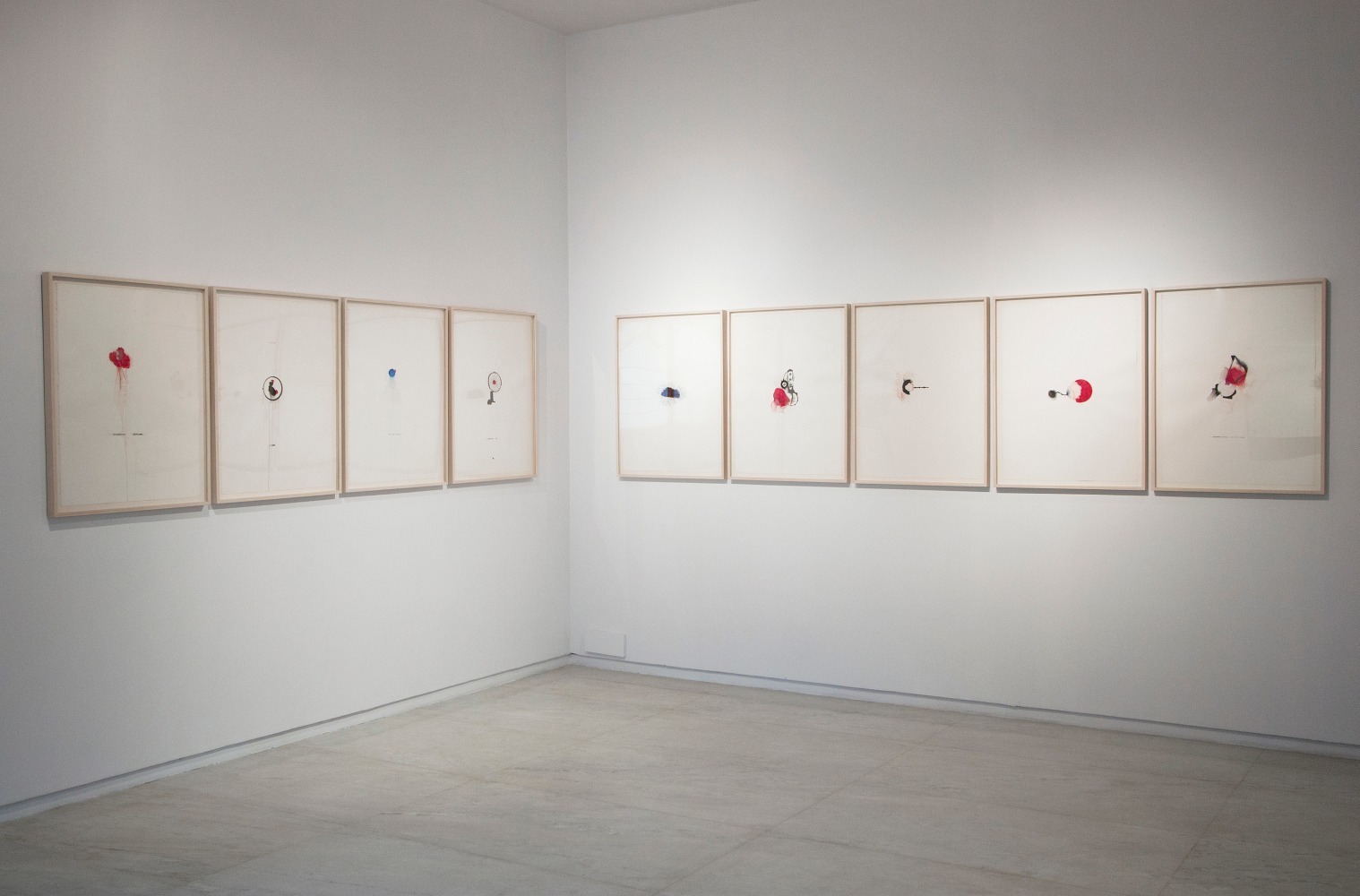 Flower But Not, 2015-16
Watercolor, graphite & dry pastels on paper
In 9 parts, each 32.75" x 25.5" x 1.5"