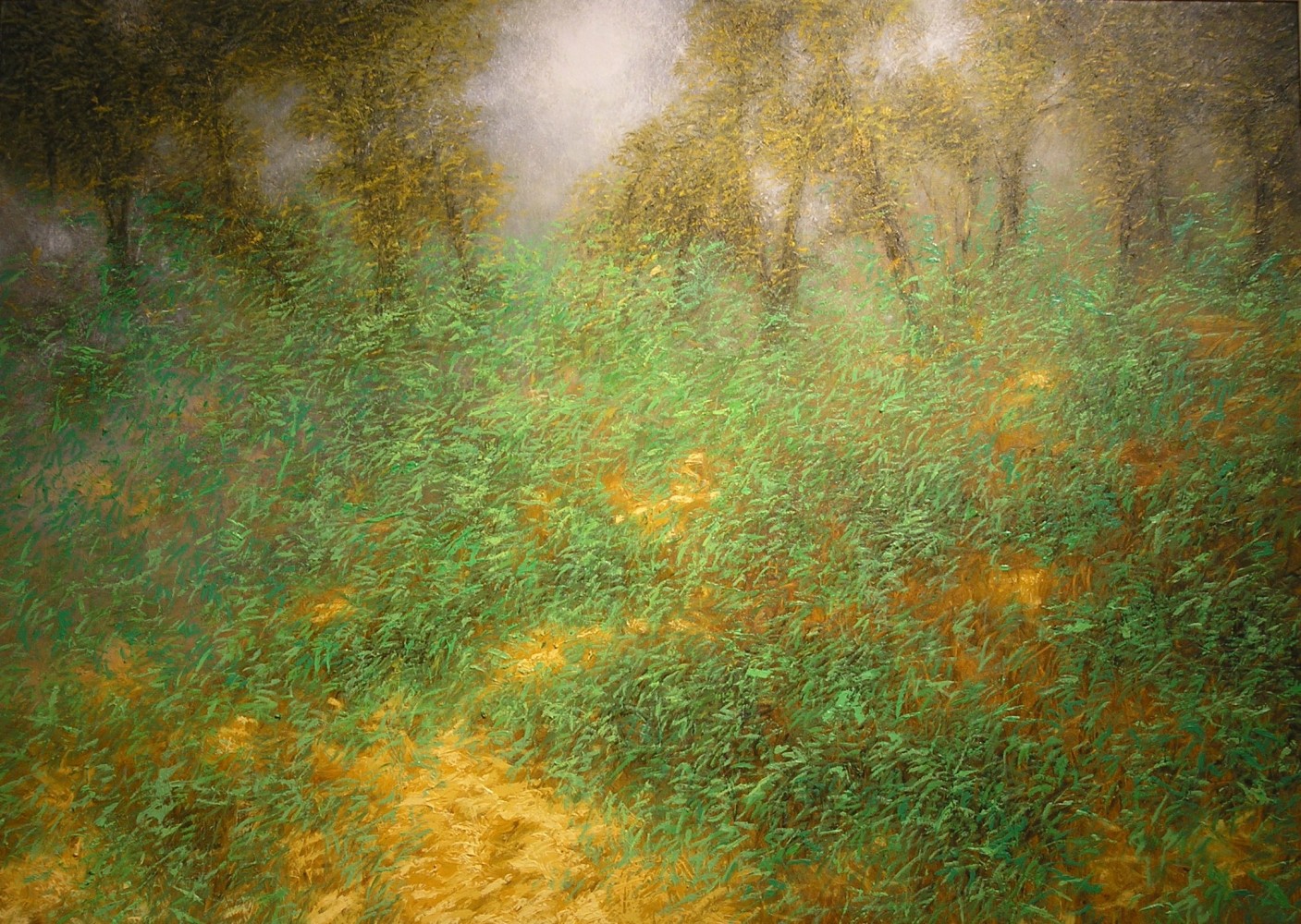 Mist Descending, 2004
Oil on canvas
48" x 66"