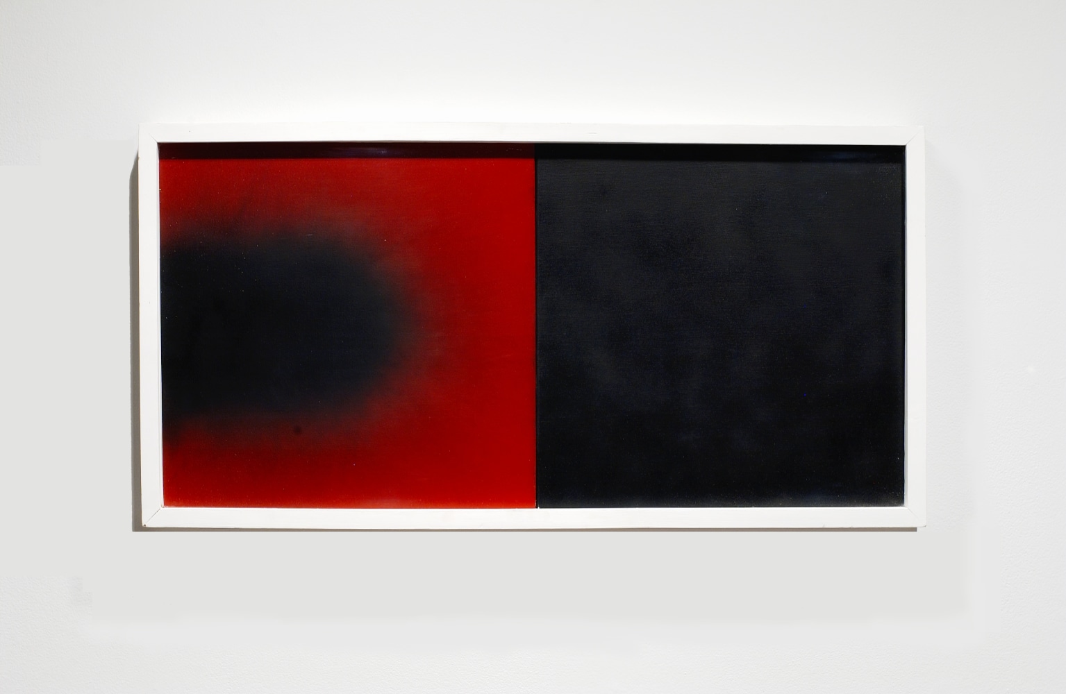 Alwar Balasubramaniam
Light makes Dark,&amp;nbsp;2003
Acrylic on canvas, soot in an artist frame
21&amp;quot; x 40.75&amp;quot; x 3&amp;quot;