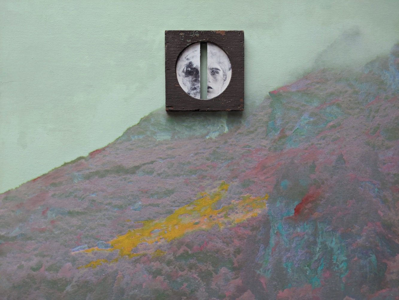 Face in the clouds (Detail)