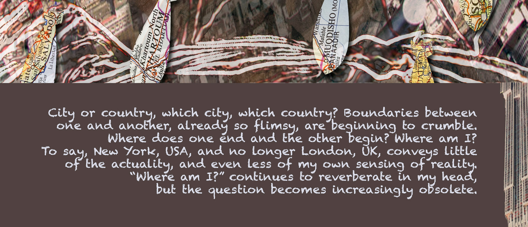 Empire State, Indian Aphorisms | 1992/2024 (Detail)