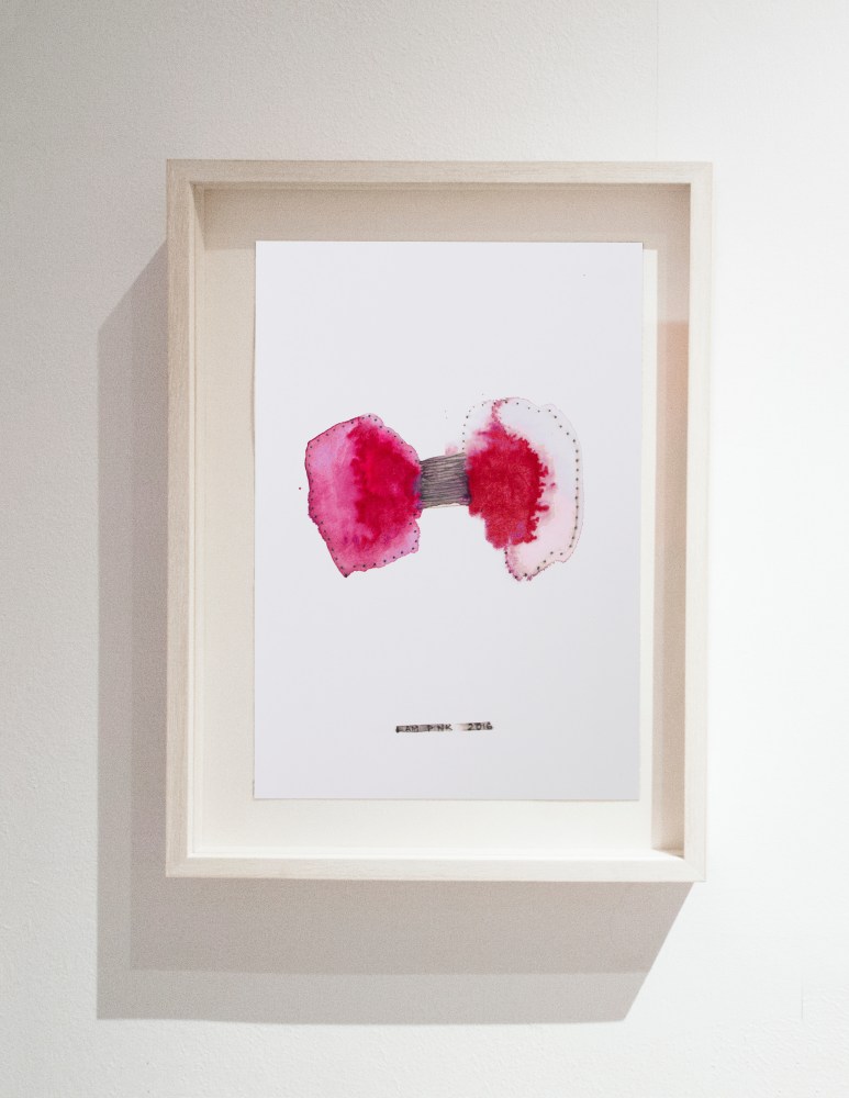 I Am Pink, 2016
Watercolor pencil on paper
13" x 9 3/4"