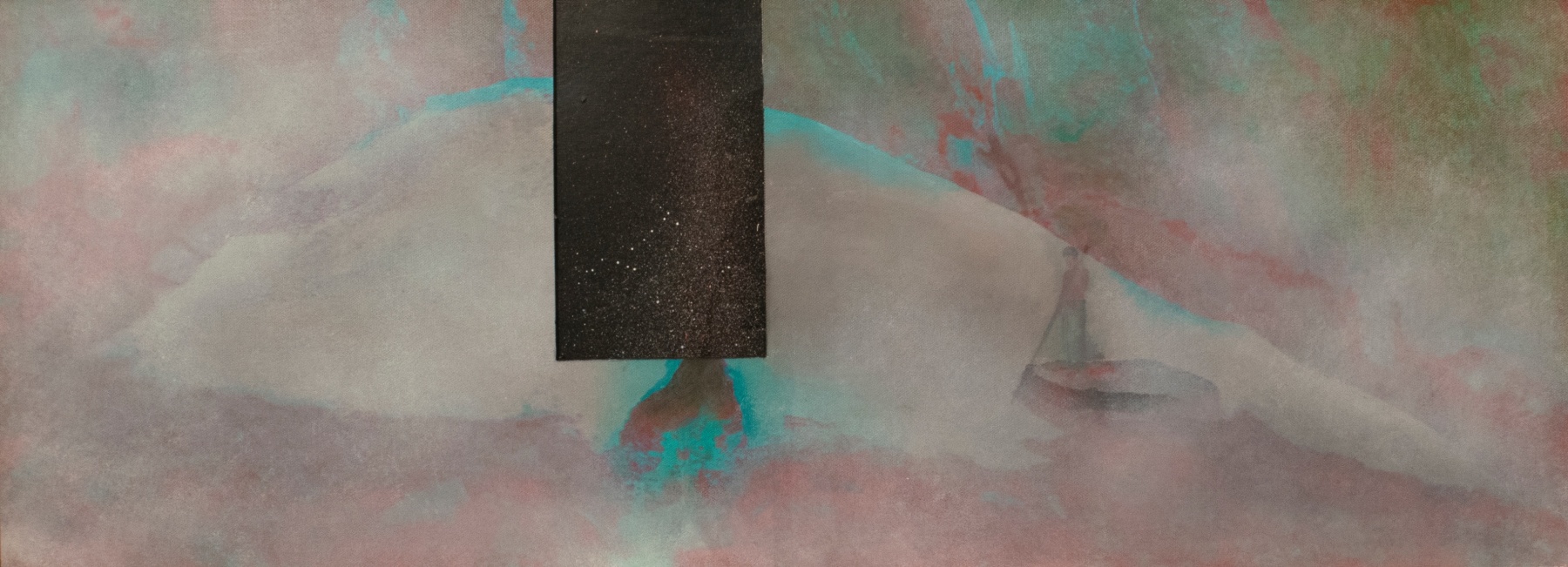 Kartik Sood
Portal and the boatman | 2020
Acrylic, oil and pigmented ink, cut-out on archival canvas, pastel on board
12.5″ x 31″
TG 4175