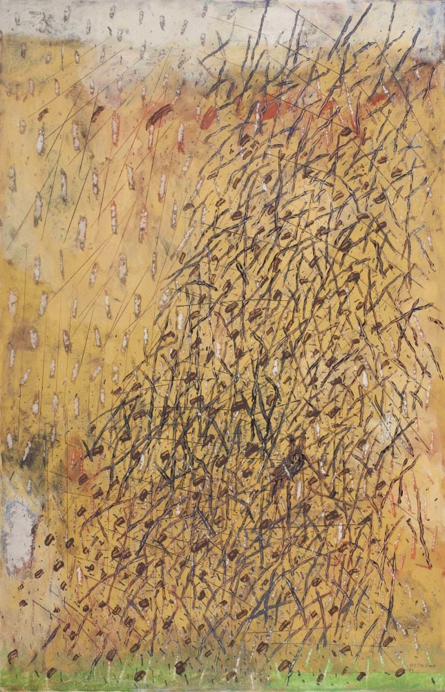 Untitled,&amp;nbsp;1980
Pastel and poster paint on paper
27.75&amp;Prime; x 19.75&amp;Prime;
TG 3858