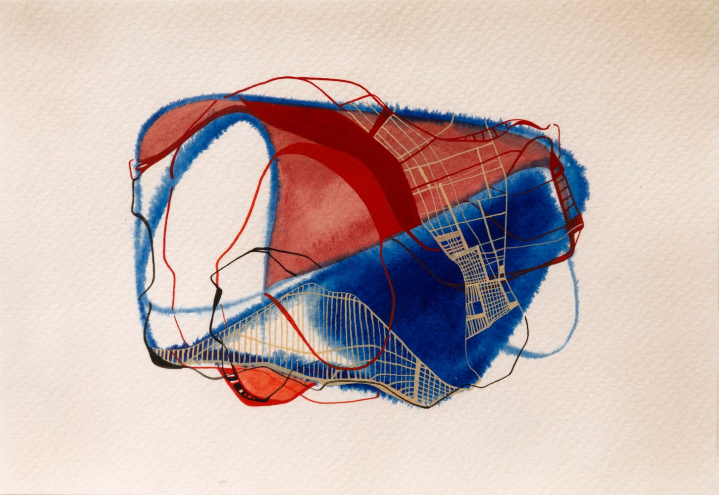 POW | 1999
Gouache on paper
Framed: 10.5” x 12.5” | Unframed: 5” x 7”
TG 1079