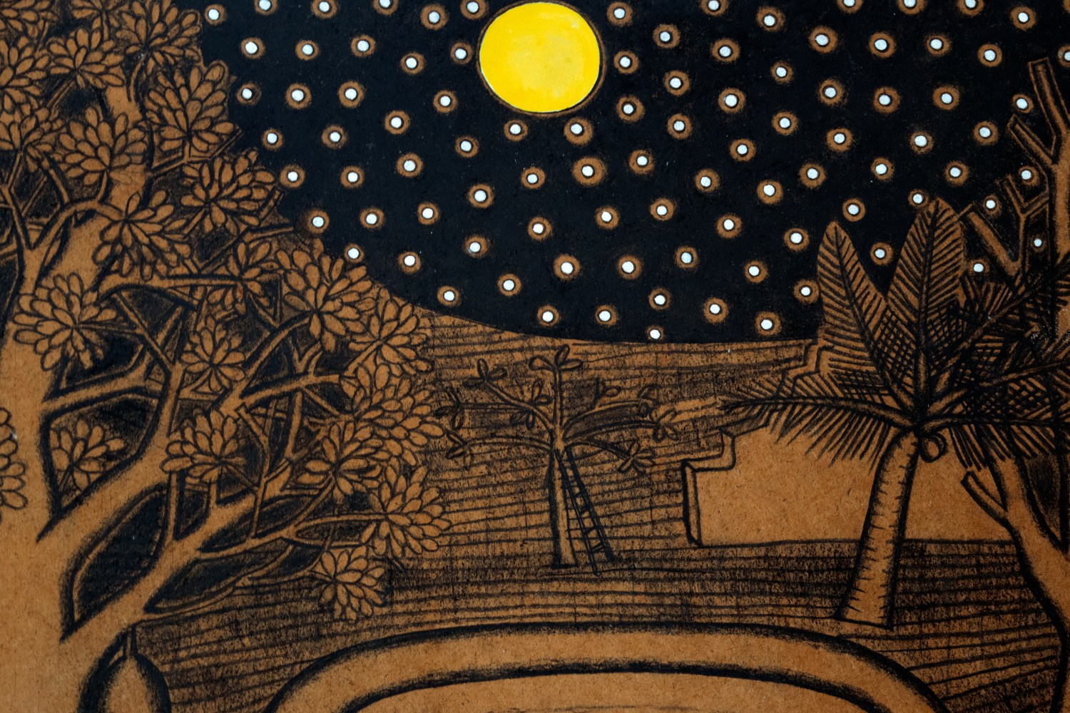 Squire well under the moon | 2024 (Detail)
 