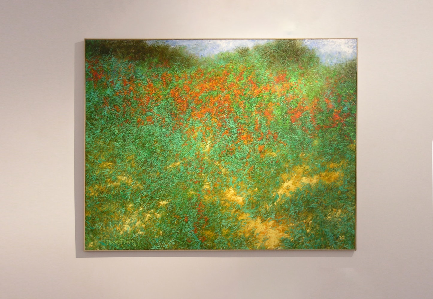 Red Bloom, 2004
Oil on canvas
60" x 78"
