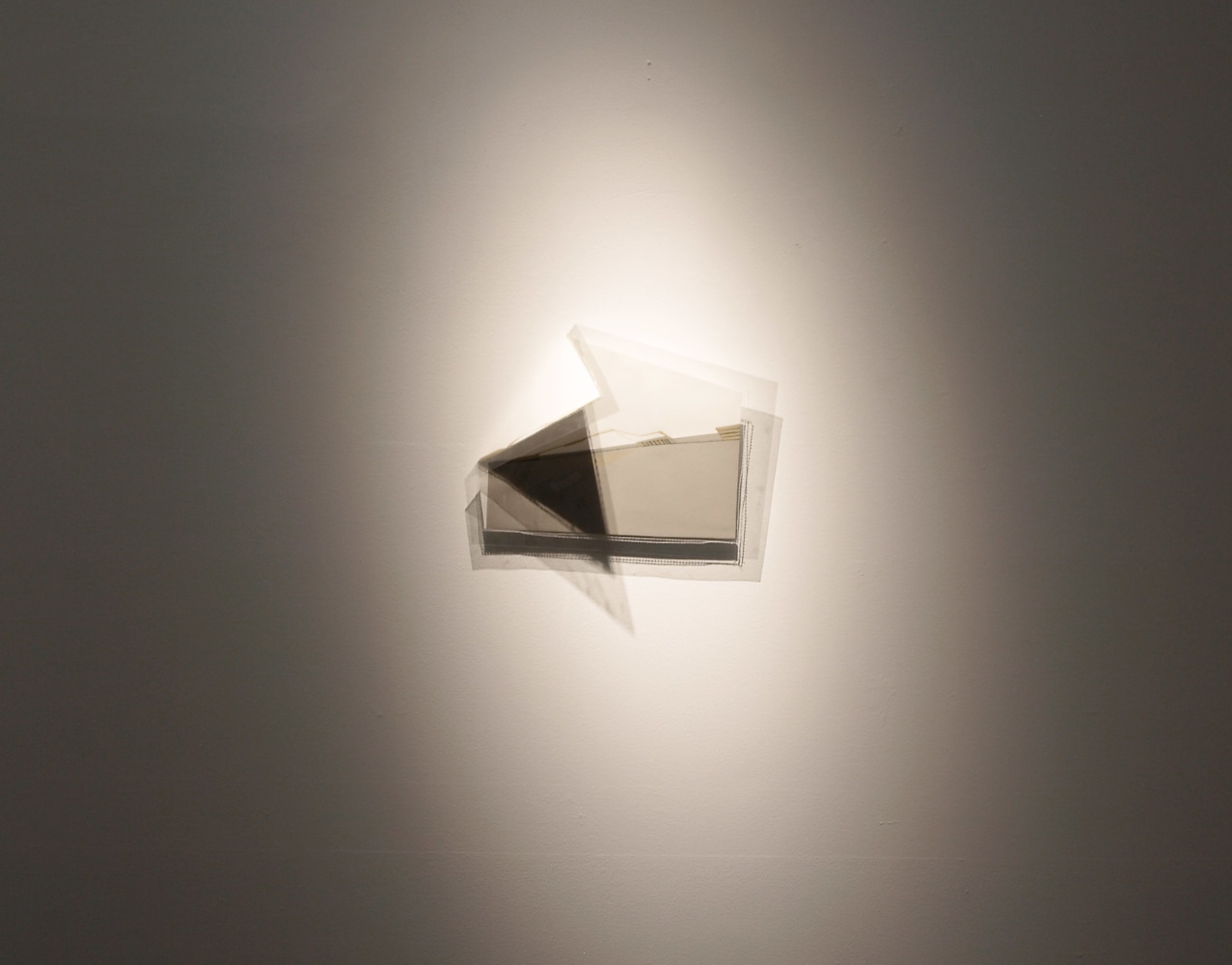 Come On...Come On...Move it! Move What! That, That What! You Know What, 2009
Gouache, cotton thread on paper, plastic sheets
10 1/2" x 13 1/2" x 6"